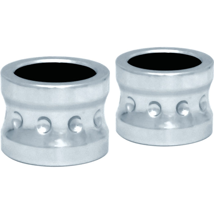 Axle Spacers, 08, Chrome, Pair