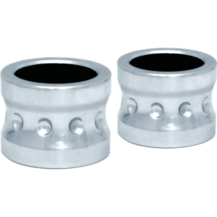 Axle Spacers, 07, Chrome, Pair