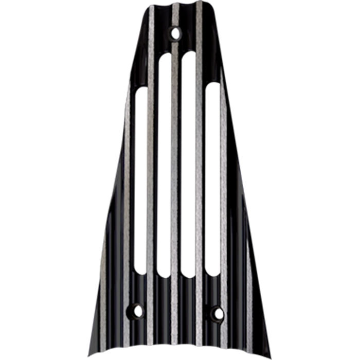 Frame Filler Grill, 09, Finned, Black