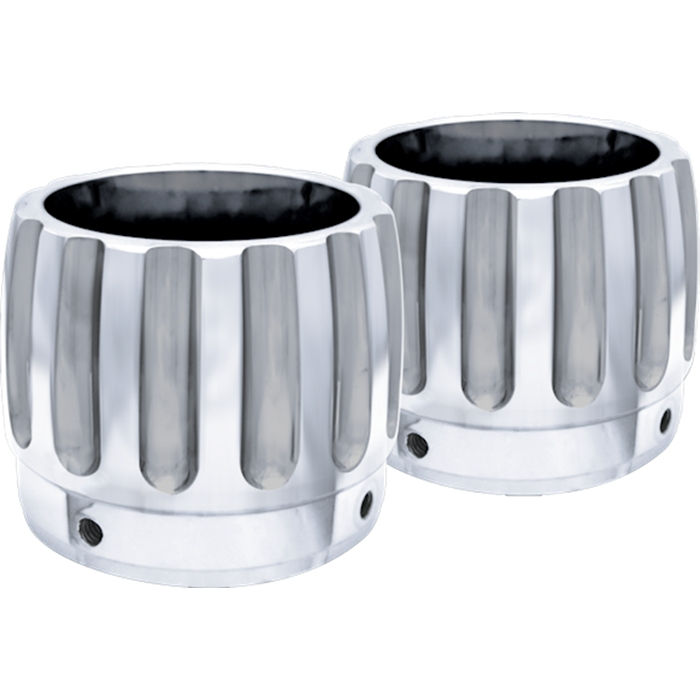 Exhaust Tip, Rinehart, Chrome, Pair