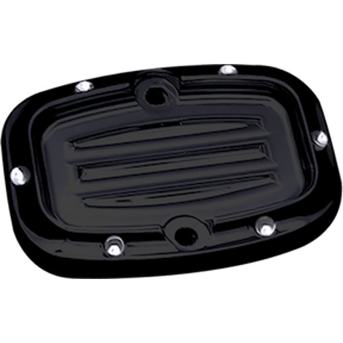 Master Cylinder Lid, 08, Lower, Dimpled, Black