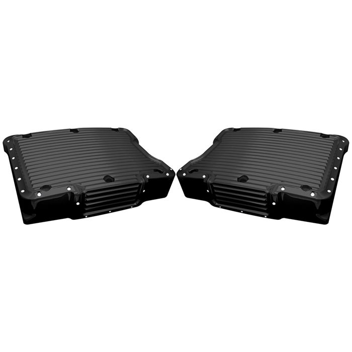 Rocker Top Covers, Twincam, Dimpled, Black