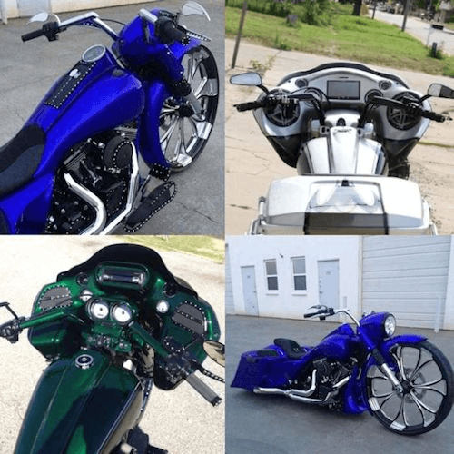 custom handlebars for baggers