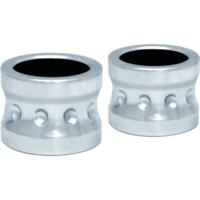 Axle Spacers, 07, Chrome, Pair