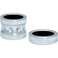 Axle Spacers, 08, With Abs, Chrome, Pair