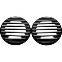 Speaker Grills, Ultra, Finned, Diamond Cut, Pair