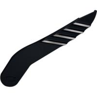 Brake Arm Cover, Finned, Black