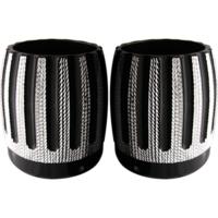 Exhaust Tip, Rinehart, 4 Inch, Diamond Cut, Pair