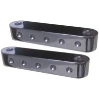 Fender Spacer, 14, Dimpled, Chrome, Pair