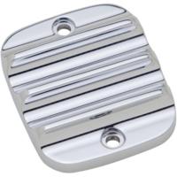 Master Cylinder Lid, Finned, Chrome