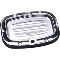 Master Cylinder Lid, 08, Lower, Dimpled, Chrome