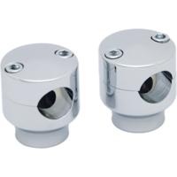 Risers 1.5 Inch, Chrome, Pair