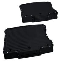 Rocker Top Covers, Turbo, Twincam, Dimpled, Black, Pair