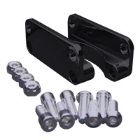 Fender Relocators, Black, Pair