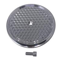 Air Cleaner Cover Insert, Diamondback, Raw