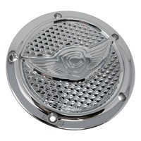 Derby Cover, 15, Diamondback, 5 Hole, Chrome